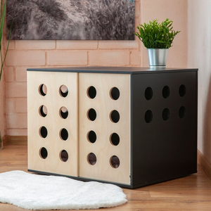 Casa de Madera Portátil Moderna y Lujosa al por Mayor, con Diseño Floral y Cierre de Botones a Presión - Product Image 3