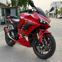 Motocicleta Deportiva Xinshiji Fire Fang 400, Excelente Estado. Motor Bicilíndrico de 400cc Refrigerado por Líquido, ABS y Tablero TFT, Totalmente Funcional