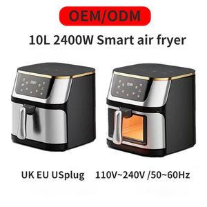 Freidora <span class=keywords><strong>de</strong></span> Aire Eléctrica Visual <span class=keywords><strong>de</strong></span> Acero Inoxidable <span class=keywords><strong>de</strong></span> 10L 12L, Freidora <span class=keywords><strong>de</strong></span> Aire Multifuncional <span class=keywords><strong>sin</strong></span> <span class=keywords><strong>Aceite</strong></span> para el Hogar, Freidora <span class=keywords><strong>de</strong></span> Aire Digital - Product Image 4