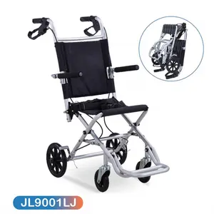 Kursi Roda Ringan 7.5Kg untuk Pasien Lansia Disabilitas Sandaran Tinggi Silla De Ruedas