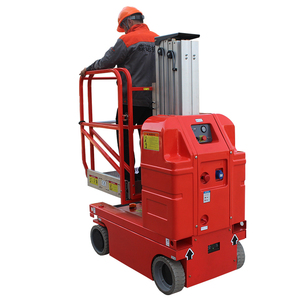 Elevador de Conductos Portátil de 8M 9.5M de Alta Gama, Andamio Hidráulico Autopropulsado con Cadena para Instalaciones Aéreas - Product Image 4