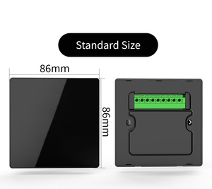 Co2 Display Rs485 Programmeerbare Draadloze Kamer Slimme Thermostaat Touchscreen Lcd-Panel Controller Voor Hvac Fan Uit China - Product Image 6