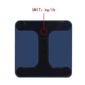 BMI 디지털 지능형 강화유리 욕실 체중계 LED 디스플레이 180kg 용량 OEM 로고 광고용 선물 가정용 체중계 - Product Image 5