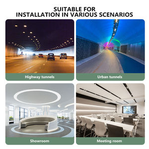 Paneles acústicos de arena de cristal para pared y techo, material sostenible respetuoso con el medio ambiente, ignífugo, a prueba de humedad - Product Image 4