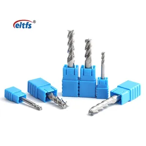 EITFS çimentolu Tungsten karbür indeksli kesiciler düzleştirin 4 flüt Flute hrchrc65 kare katı End Mill