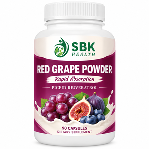 Hot Sale Red Grape Powder Capsules <b>Boosts</b> <b>Oxygen</b> Nutrient Delivery Supports Gut Health Supplement - Product Image 1