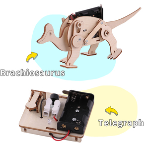By094 năng lượng chuyển đổi khoa học STEM gỗ DIY sáng tạo khoa học kỹ thuật catapult mô hình kit đồ chơi giáo dục cho trẻ em - Product Image 6