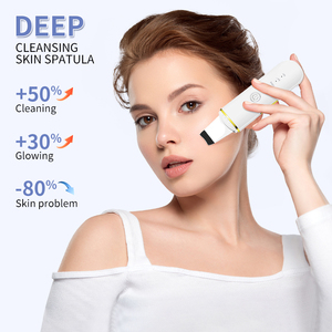 Épurateur de peau en silicone 4 modes de dissolvant de points noirs nettoyage en profondeur nettoyant pour le visage pelle à éplucher outil de levage de visage spatule - Product Image 3
