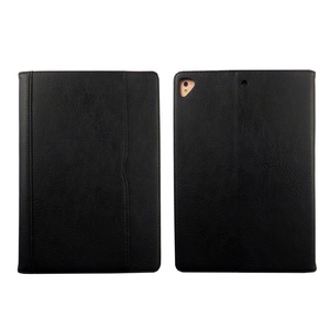 Étui pour tablette en PU noir de style professionnel, vente en gros d'usine, avec poche pour documents, pour <span class=keywords><strong>iPad</strong></span> Air / <span class=keywords><strong>iPad</strong></span> Air 2 / <span class=keywords><strong>iPad</strong></span> <span class=keywords><strong>9</strong></span>.<span class=keywords><strong>7</strong></span> - Product Image 6