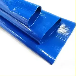 Pvc Hoge Sterkte Irrigatieslang Landbouw Waterleiding Waterpomp Slang Pvc Layflat Buis China Fabriek Leverancier