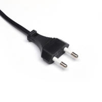 Cordon d'alimentation plat coréen KTL KC Approval H03vvh2-f 2x0.75mm2 avec prise IEC C7