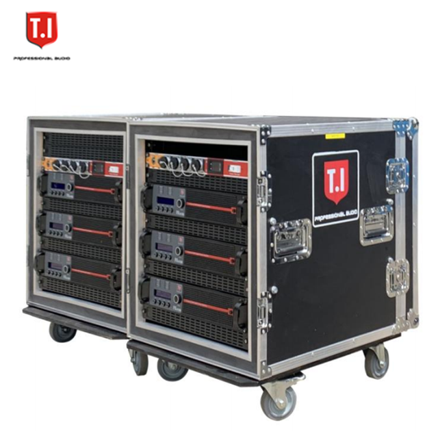 T.I Pro Audio PA-4150 Metal Shell 1500W DSP Amplifier with 4 Inputs/Outputs for Concerts