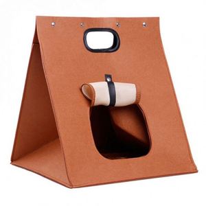 Promotion for Cute Custom Logo <b>Cat</b> House Multifunctional Portable Outdoor Pet Shelter Detachable Washable Felt Pets' <b>Backpack</b> - Product Image 3
