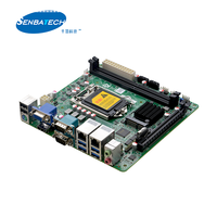 ITX-Q250M1 LGA 1151 I211AT 2 Lan DDR4 SATA3.0 MSATA PCIE3.0 X16 PS2 10USB 6COM ATX Mince Mini Itx Carte Mère Pcie Slot