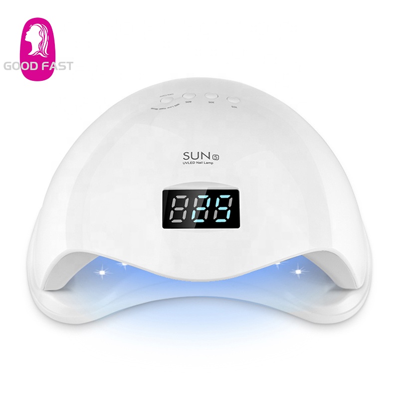 Wholesale 2021 private label sun 5 white 48w uv nail dryer uv led lamp for nails