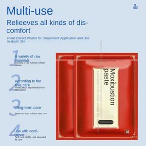 Wormwood Moxibustion Self-Heating Hot Compress for Knee Joint Care Thermal Warm Body Patch Disposable Warmers - Product Image 2