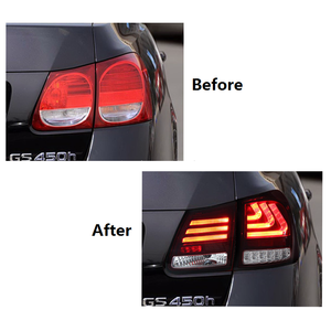 Feux arrière LED fumés noirs MAICTOP pour GS 450h GS300 GS350 GS430 Conversion de feux arrière 2006-2011 - Product Image 6