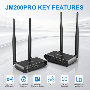 Nouveau JM200PRO 4K HD 1000FT 300M 0.06S système de Transmission vidéo sans fil à faible latence transmission vidéo sans fil longue portée - Product Image 5