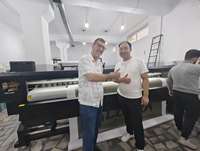 Nouvelle mise à niveau imprimante numérique grand format 4 têtes i3200 3.2m imprimante éco-solvant autocollant en vinyle et machine d'impression de bannière flexible