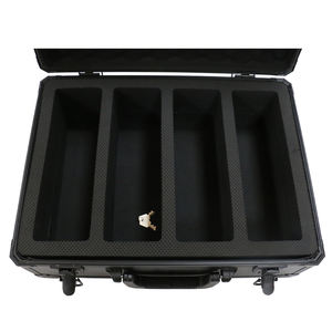 Boîte de rangement en aluminium à cadre rigide avec mousse EVA personnalisée, taille et couleur personnalisées pour les cartes /BGS - Product Image 3