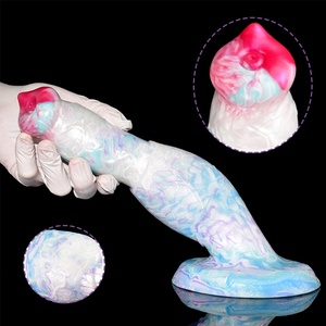 NNSX Long Animal <b>Dildo</b> With Powerful Suction Cup Strong Colorful Dog Large Cock Dong Anus Penis Plug Woman Adult Sex Products - Product Image 2