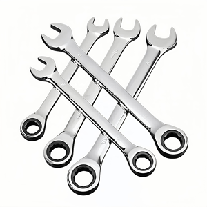 Llave Combinada de Trinquete 6-32mm de Doble Uso, Boca Abierta y Boca Estriada, 72 Dientes, Acero al Carbono Cromado, Llave para Reparación Automotriz - Product Image 3