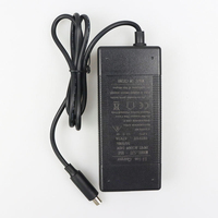 Cargador de Repuesto de 42V 2A para Patinete Eléctrico Xiaomi M365/1S/PRO, Adaptador de Corriente para Batería de Litio con Opción de Enchufe para EE. UU., UE y Reino Unido
