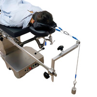 Système de guidage de soutien de traction cervicale du cou réglable avec cadre de tête en forme de U pour la traction d'opération cervicale postérieure