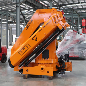 รถเครนติดรถบรรทุก บ็อบ-ลิฟท์ ระบบไฮดรอลิก 12 ตัน แบบแขนพับได้ 12000 กก. - Product Image 1