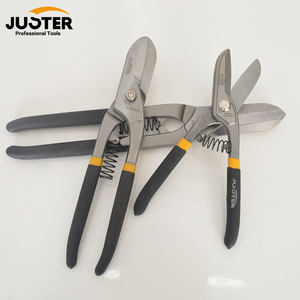 Ajusteur 8 pouces, 10 pouces, 12 pouces ciseaux de <span class=keywords><strong>coupe</strong></span> en <span class=keywords><strong>fer</strong></span>-blanc polyvalents ciseaux en <span class=keywords><strong>fer</strong></span> allemand ciseaux en <span class=keywords><strong>fer</strong></span>-blanc tranchants cisailles en tôle - Product Image 2