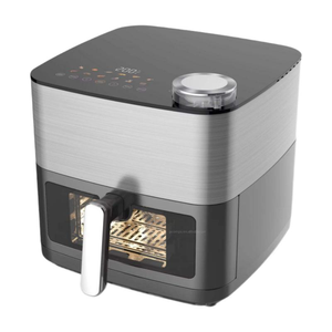 <span class=keywords><strong>Friteuse</strong></span> à air numérique 12-en-1 en acier inoxydable 8L 2100W avec chambre de remplissage d'eau stéréoscopique 3D pour fêtes en famille - Product Image 2