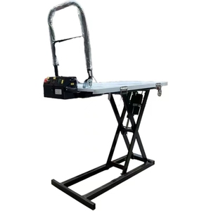 Lift Platform Hand <strong>Carts</strong> Trolleys Electric Hydraulic 4-Wheel Lift Table Trolley/ Hydraulic <strong>Scissor</strong> Lift Tables - Product Image 6