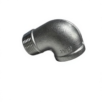 Raccord de tuyauterie en acier inoxydable 304/316, coude à 90 degrés mâle-femelle, anti-rouille, taille 1/4'' pour moteur de yacht marin TMH