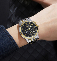 Montre à quartz de luxe SKMEI 1904 avec cadran romain pour banquets formels, option multicolore, montre-bracelet pour acheteurs importateurs étrangers