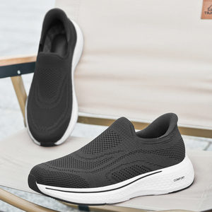 Nuove Scarpe Estive da Uomo Traspiranti Slip-On in Mesh Leggere Antiscivolo con Suola Morbida e Comfort Elevato per Corsa e Tempo Libero - Product Image 5
