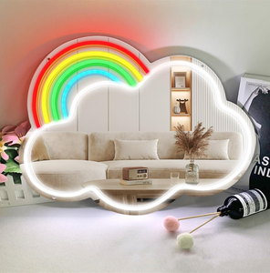 Lampe sur pied LED moderne et luxueuse, abat-jour en fer rouge réglable, compatible Homekit et Google Assistant, télécommande, pour écoles - Product Image 4