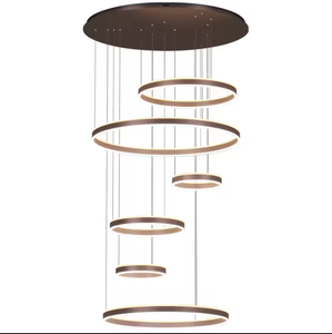 Zeal Lighting Custom Hotel Gold Large Long Led Pendant <b>Lights</b> Luxury Modern Crystal <b>Chandeliers</b> - Product Image 6