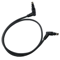 Kabel Daya PVS14 PVS31 Kotak Baterai Kabel Siku Dua Ujung 4-Core untuk Penglihatan Malam