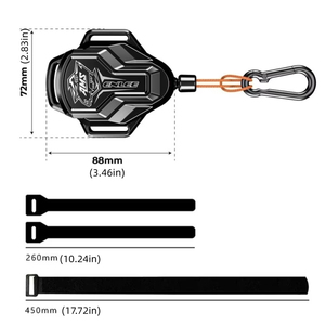 Cuerda de tracción retráctil para bicicleta, accesorios para bicicleta, sistema de tracción para padres e hijos con gancho, cuerda de <span class=keywords><strong>remolque</strong></span> <span class=keywords><strong>MTB</strong></span> de fuerte tensión - Product Image 2