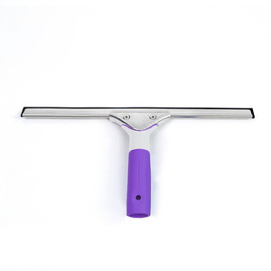 Màu Tím gương kính làm sạch cửa sổ giống cây chổi linh hoạt làm sạch thiết lập cho sàn cửa sổ làm sạch với <span class=keywords><strong>Carry</strong></span> 14inch thép không gỉ - Product Image 3