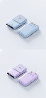 Nouvelle arrivée, batterie externe magnétique portable mince avec une capacité de 10000 mAh, sortie 22,5 W, impression personnalisée sur écran de soie
