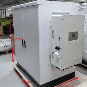 Sistema de Almacenamiento de Energía de Baterías de Litio de Alto Voltaje al por Mayor, 30kwh 200kwh 100kw 215kwh, Paquete de Baterías LiFePO4 para Uso Comercial en Red - Product Image 1