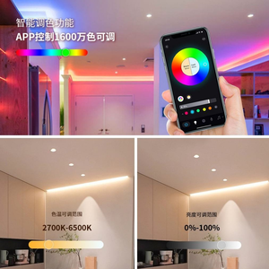 หลอดไฟ LED อัจฉริยะ CCTRGB รองรับ Alexa และ Google Assistant รุ่น Gu10 AC230V 5W สำหรับควบคุมการหรี่แสง วัสดุพลาสติก - Product Image 4
