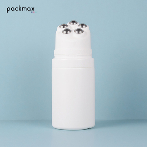 Tube souple PE 100 ml avec applicateur à 5 rouleaux biseautés – Emballage cosmétique vide pour gel musculaire, baume apaisant et sérum - Product Image 3