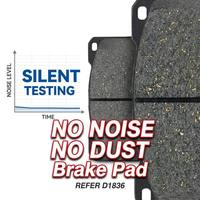 Plaquettes de frein en céramique carbone sans bruit D1836 Garantie 40000 KM pour Cadillac ATS Buick Regal Russie Moyen-Orient Amérique Europe