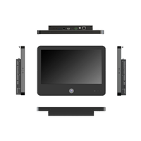 Monitor de Seguridad Público de 13.3 Pulgadas con Cámara HD Integrada, Grabación de Texto, Control Remoto por Web, Compatible con POE