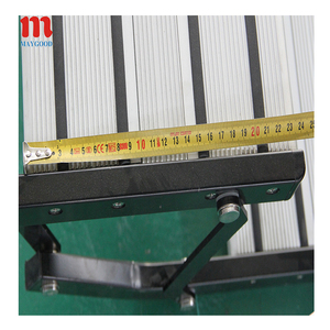 MAYGOOD Camper Van Accesorios 550x230mm Aluminio RV Escalera <span class=keywords><strong>plegable</strong></span> Escalones Escalón de entrada de doble capa - Product Image 5