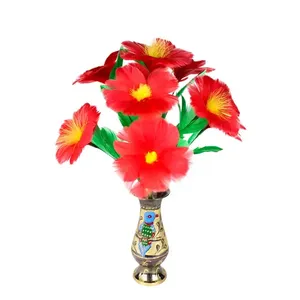 Trucchi Magici Deluxe: Bacchetta Metallica che si Trasforma in Fiore di Piuma, Vaso Multicolore, Bouquet di Girasoli, Illusioni da Palcoscenico, Accessori per Maghi - Product Image 3