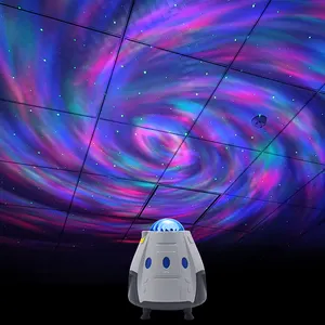 Alibaba sıcak satış uzaktan kumandalı LED lazer Galaxy gökyüzü projektör yıldız yıldızlı gece ışık projektör