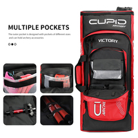 Sac à dos professionnel de tir à l'arc Cupidon pour étui à arc classique de voyage avec tube de flèche inclus pour le tir